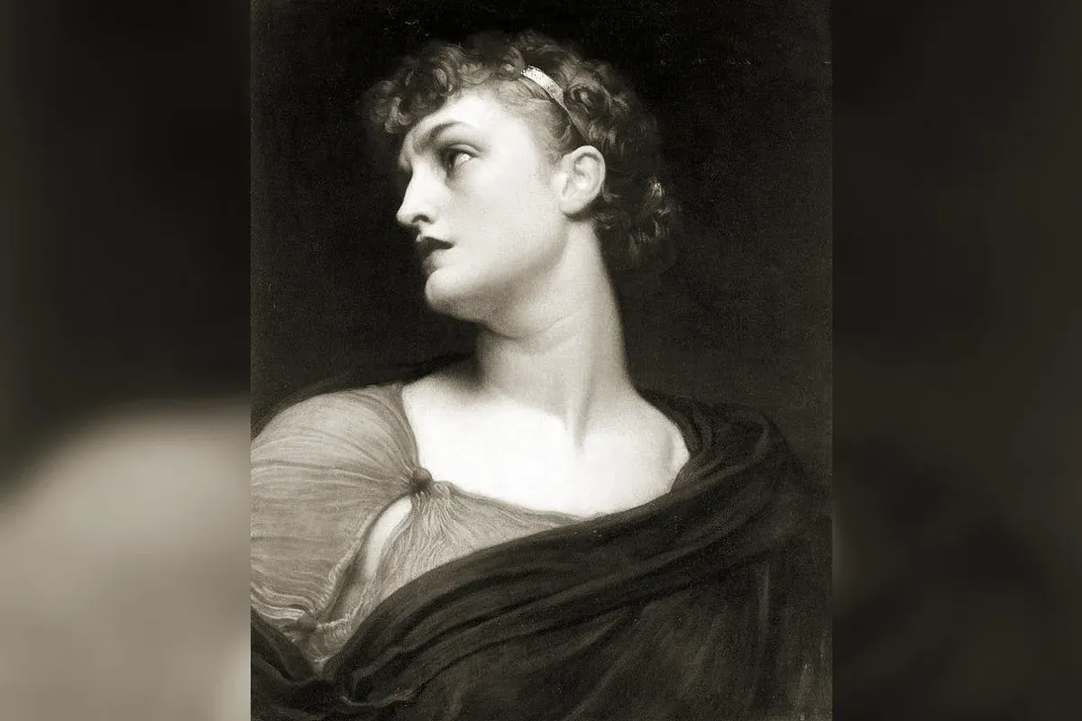 Antigone, painting by Frederic Leighton