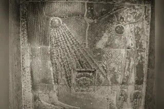 Nout arquée au plafond de la chapelle qui lui est consacrée à Dendérah