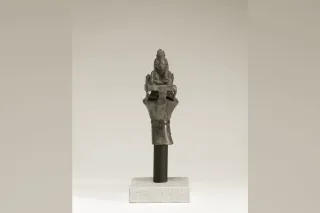 Figurine égyptienne d'Isis-Serket, déesse associée au scorpion, Walters Art Museum