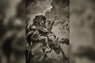 Fenrir in classical art