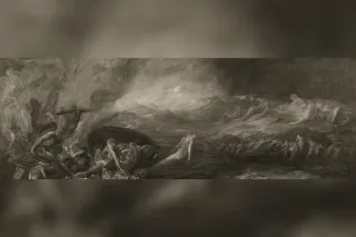 Le Chaos primordial peint par George Frederic Watts