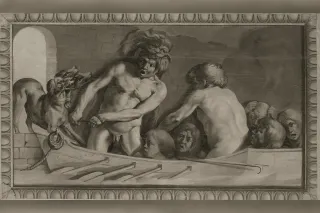 Charon, le passeur des Enfers, dans l'art antique