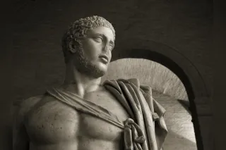 Marble statue of Diomedes, a Roman copy in the Munich Glyptothek
