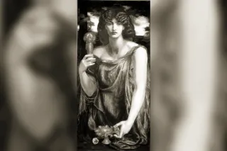Mnémosyne, déesse grecque de la Mémoire, dans l'art antique