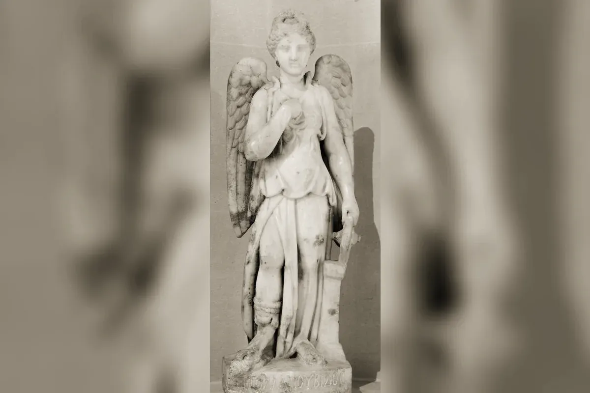 Némésis, déesse de la juste répartition, dans l'art antique