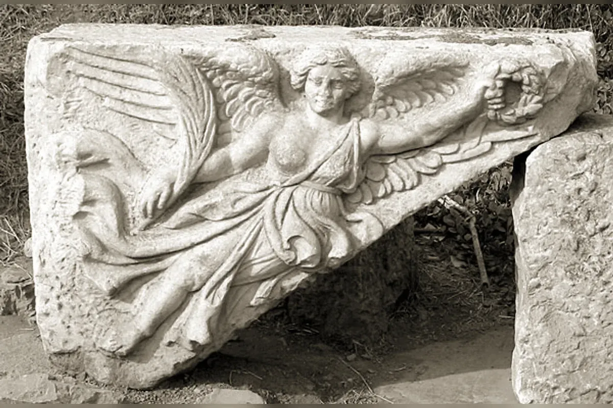 Nike, goddess of Victory, in ancient art