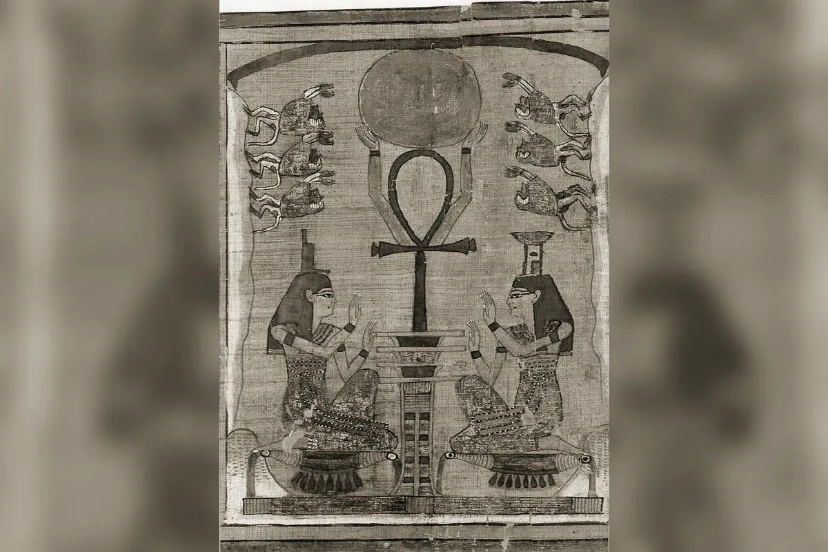 Vignette from the Egyptian Book of the Dead